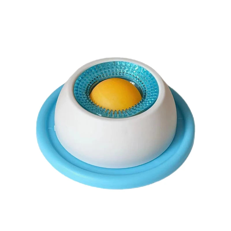 NeW Yogurt Licking Plate Antispill Cat Teasing Slow Feeder Interactive Snack Bowl Dog Bite Resistant Slow Food Plate Licking Mat